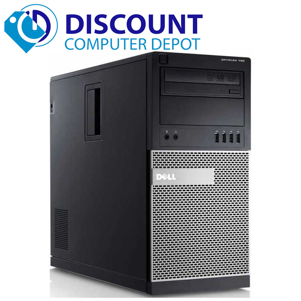 Dell Optiplex 790 Computer Tower Intel i3 3.1GHz 16GB 1TB Windows